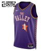Canotte Bambino Phoenix Suns Devin Booker Nike 2024-25 City Edition Viola Swingman